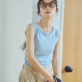 LT.BLUE | 【再入荷 新色登場】ベーシックフライスタンクトップ（インフルエンサー紹介アイテム… | coen【women】