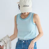 アソートリブタンクトップ | coen【women】 | 詳細画像1 