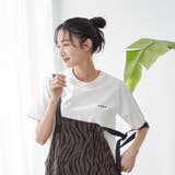 ≪完売カラー追加決定≫USAコットン COENロゴ刺繍Tシャツ | coen【women】 | 詳細画像2