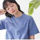 ROYAL | ≪完売カラー追加決定≫USAコットン COENロゴ刺繍Tシャツ | coen【women】