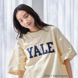 CREAM | YALE別注 ゆるシルエットTシャツ | coen【women】