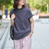 DK.GRAY | リピT・USAコットンフレンチスリーブTシャツ（WEB限定カラー） | coen【women】