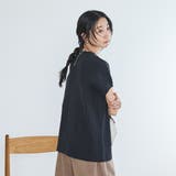 USAコットンワイドリブリピTフレンチスリーブ | coen【women】 | 詳細画像7