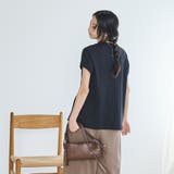 USAコットンワイドリブリピTフレンチスリーブ | coen【women】 | 詳細画像8