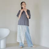 チュールレイヤーTシャツ | coen【women】 | 詳細画像14