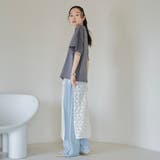 チュールレイヤーTシャツ | coen【women】 | 詳細画像15