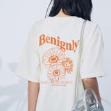 フラワーモチーフバックプリントTシャツ | coen【women】 | 詳細画像11