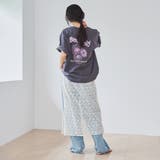 フラワーモチーフバックプリントTシャツ | coen【women】 | 詳細画像21