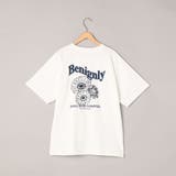 フラワーモチーフバックプリントTシャツ | coen【women】 | 詳細画像24