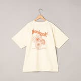フラワーモチーフバックプリントTシャツ | coen【women】 | 詳細画像29