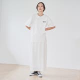 フラワーモチーフバックプリントTシャツ | coen【women】 | 詳細画像7