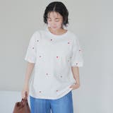 SunnySports(サニースポーツ)別注ハート刺繍Tシャツ | coen【women】 | 詳細画像4