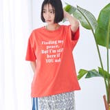 ORANGE | SunnySports（サニースポーツ）別注ハートモチーフプリントTシャツ | coen【women】
