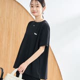 BLACK | PENNEYS別注 カノコフレアTシャツ | coen【women】
