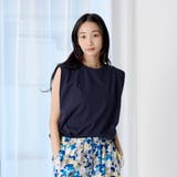 【WELLTECT】 USAコットンタックノースリーブTシャツ | coen【women】 | 詳細画像17 