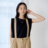 【WELLTECT】 USAコットンタックノースリーブTシャツ | coen【women】 | 詳細画像7 