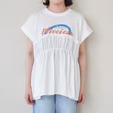 布帛ドッキングコットンロゴプリントT | coen【women】 | 詳細画像27