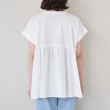 布帛ドッキングコットンロゴプリントT | coen【women】 | 詳細画像29