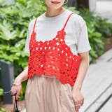 【セットアイテム】 クロシェキャミセットT | coen【women】 | 詳細画像1