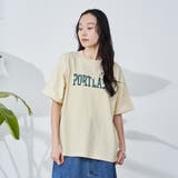 【接触冷感】カレッジロゴプリントTシャツ | coen【women】 | 詳細画像15