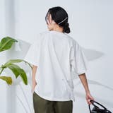 【接触冷感】カレッジロゴプリントTシャツ | coen【women】 | 詳細画像2