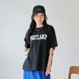 【接触冷感】カレッジロゴプリントTシャツ | coen【women】 | 詳細画像9