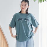 KELLY | 【接触冷感】カレッジロゴプリントTシャツ | coen【women】