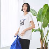 【接触冷感】フォトプリントフレンチT | coen【women】 | 詳細画像2