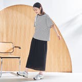 コットンレトロボーダー半袖シャツ | coen【women】 | 詳細画像6 