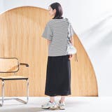 コットンレトロボーダー半袖シャツ | coen【women】 | 詳細画像7 