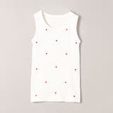 ハートモチーフリブ刺繍タンクトップ | coen【women】 | 詳細画像28 