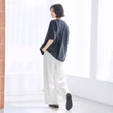 【C.mt】布帛ドッキングドロストT | coen【women】 | 詳細画像15