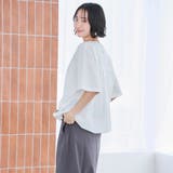 【C.mt】布帛ドッキングドロストT | coen【women】 | 詳細画像3