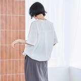 【C.mt】布帛ドッキングドロストT | coen【women】 | 詳細画像4