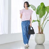 ボーダーフリルカットソー | coen【women】 | 詳細画像18