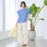 ボーダーフリルカットソー | coen【women】 | 詳細画像24