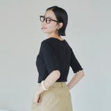 メロークルーリブTシャツ | coen【women】 | 詳細画像9