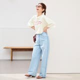 【スザンヌさんコラボ】Suuピグメント短丈ゆるTシャツ | coen【women】 | 詳細画像2