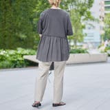 ピグメントフリルドッキングT | coen【women】 | 詳細画像12