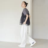 【セットアイテム】ラメチュールキャミセットロゴTシャツ | coen【women】 | 詳細画像15