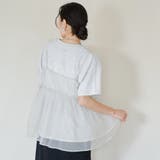 【セットアイテム】ラメチュールキャミセットロゴTシャツ | coen【women】 | 詳細画像19
