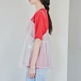 【セットアイテム】ラメチュールキャミセットロゴTシャツ | coen【women】 | 詳細画像31