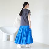 チュールレイヤーフリルスリーブTシャツ | coen【women】 | 詳細画像16