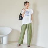 チュールレイヤーフリルスリーブTシャツ | coen【women】 | 詳細画像7