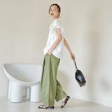 チュールレイヤーフリルスリーブTシャツ | coen【women】 | 詳細画像8