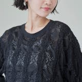 レースライクカットソードロストTシャツ | coen【women】 | 詳細画像10