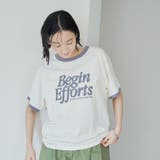 発砲ロゴ アソート プリントリンガーTシャツ | coen【women】 | 詳細画像11