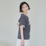発砲ロゴ アソート プリントリンガーTシャツ | coen【women】 | 詳細画像20