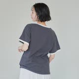 発砲ロゴ アソート プリントリンガーTシャツ | coen【women】 | 詳細画像21