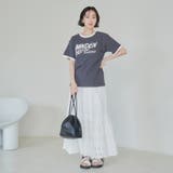 発砲ロゴ アソート プリントリンガーTシャツ | coen【women】 | 詳細画像23